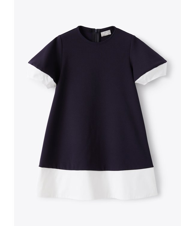 Il Gufo IL GUFO - Dress with removable collar