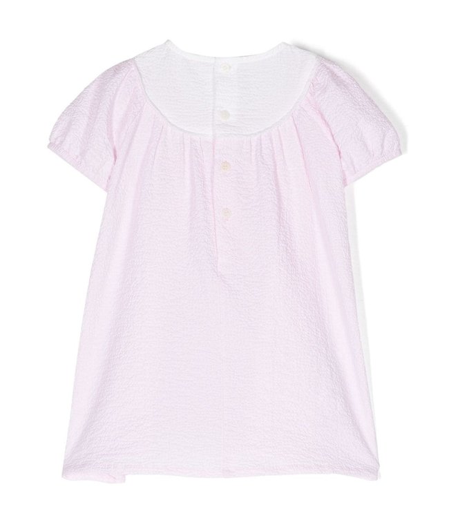 Il Gufo IL GUFO - Baby girls’ dress in textured fabric