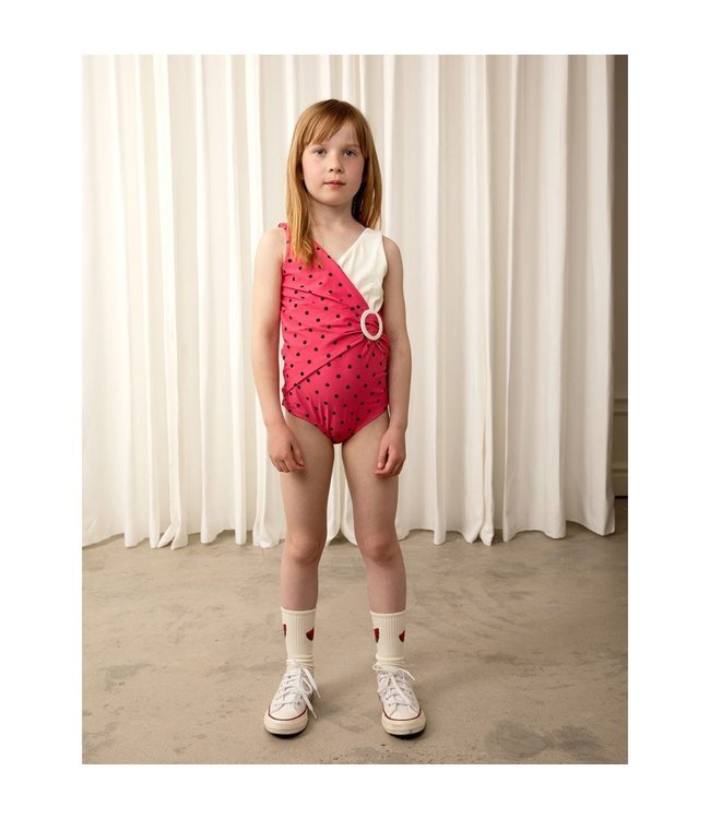 Mini Rodini MINI RODINI - Polka Dot Uv Swimsuit