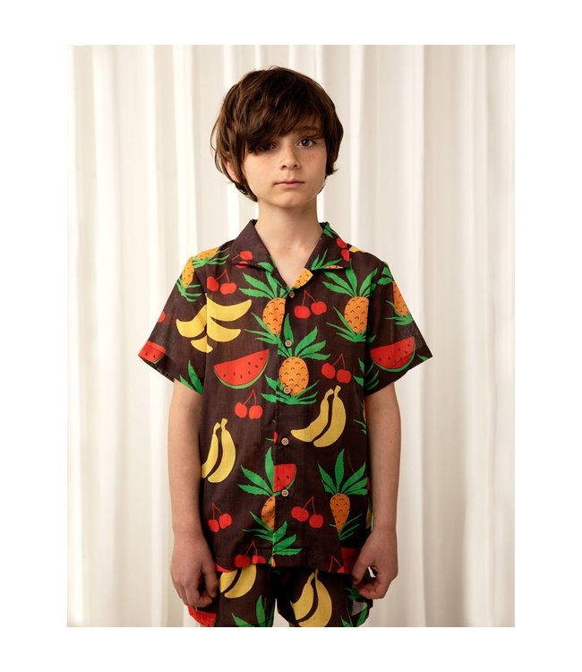 Mini Rodini MINI RODINI - Fruits Woven Shirt