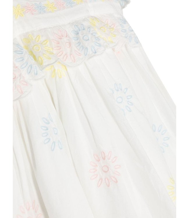 Stella McCartney STELLA MCCARTNEY - Floral-embroidery Sleeveless Dress