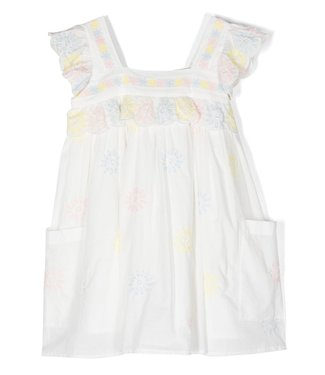 Stella McCartney STELLA MCCARTNEY - Floral-embroidery Sleeveless Dress