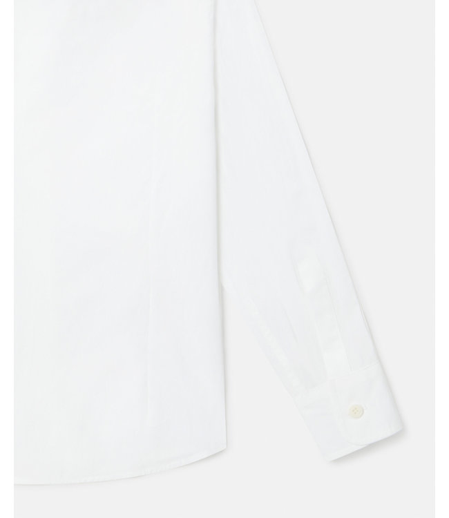 Stella McCartney STELLA MCCARTNEY-Oxford Shirt with Detachable Bow Tie