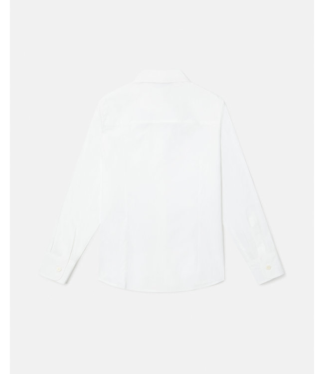 Stella McCartney STELLA MCCARTNEY-Oxford Shirt with Detachable Bow Tie