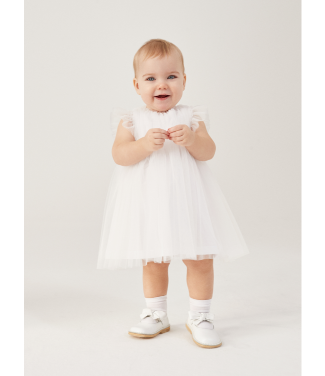 Il Gufo IL GUFO - Baby girls’ tulle dress