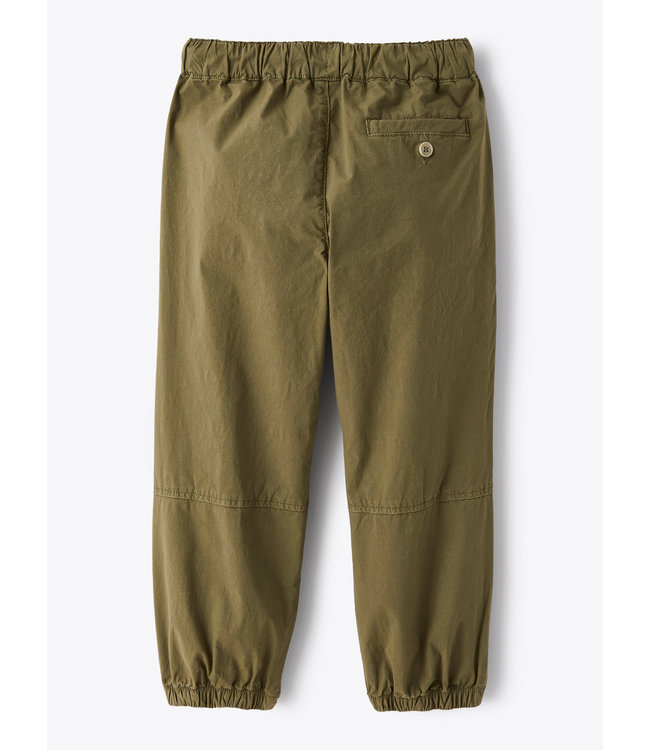 Il Gufo IL GUFO - Jogging pants in green poplin