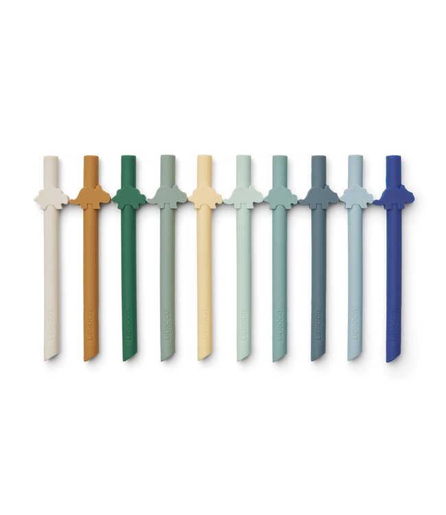 liewood LIEWOOD - Badu Straw 10-pack