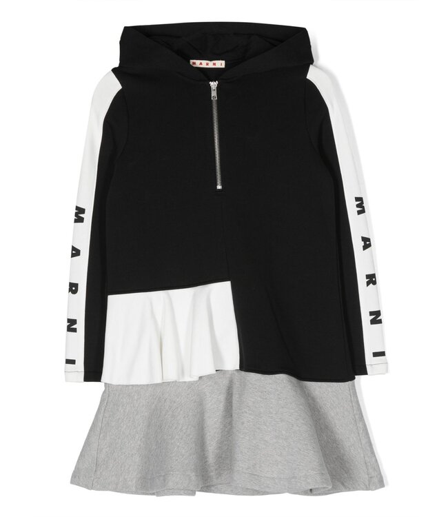 Marni Marni - Hooded Colour-block Dress