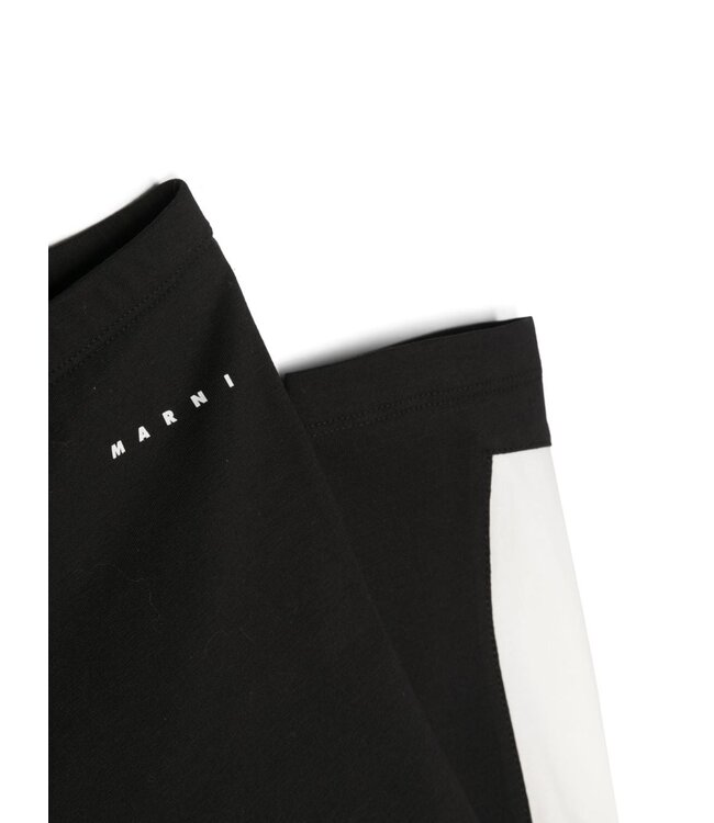 Marni Marni - Colour-block Stretch-cotton Leggings