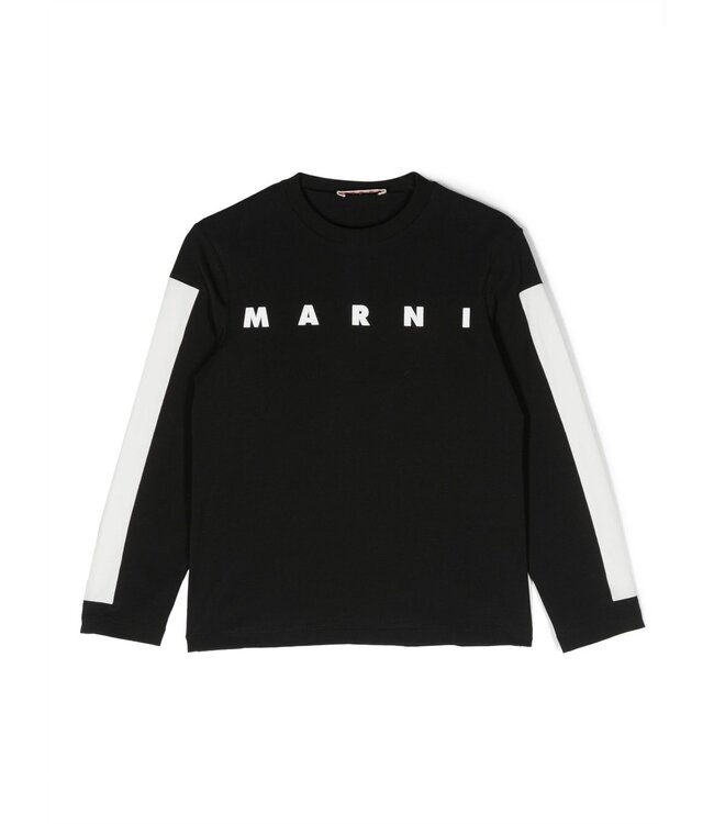 Marni Marni - Logo-print Colour-block Sweatshirt