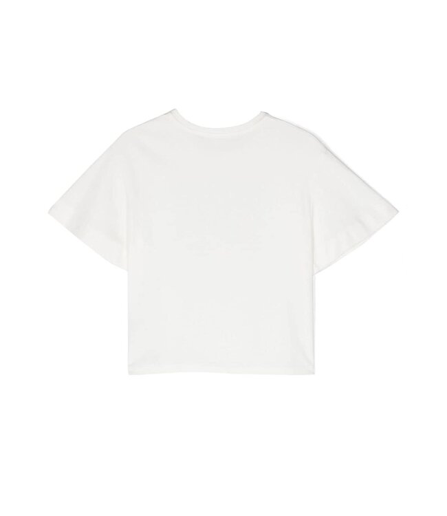 Chloe Chloe - Logo-print Organic Cotton T-shirt