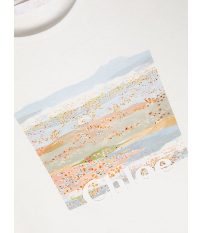 Chloe Chloe - Logo-print Organic Cotton T-shirt