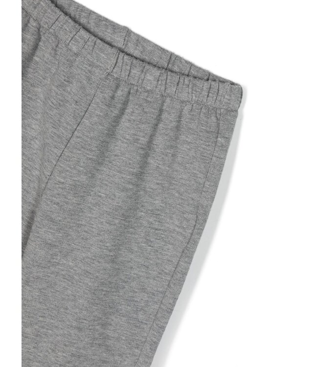 Il Gufo IL GUFO - Mélange-effect Cotton Tracksuit Set