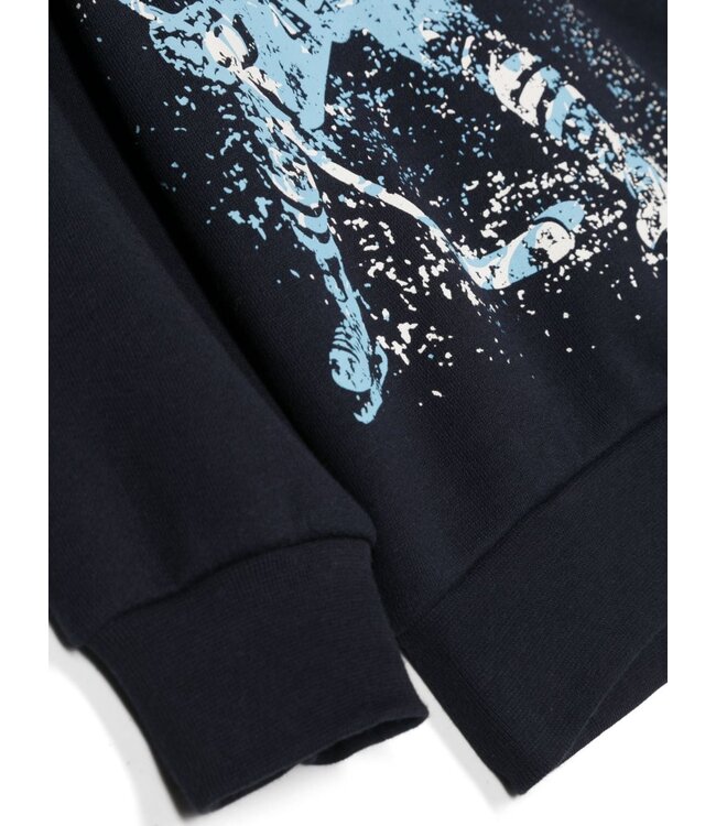 Il Gufo IL GUFO - Graphic-print Cotton Hoodie