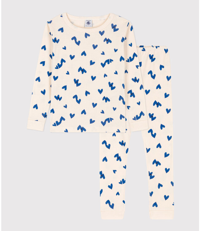 Petit Bateau PETIT BATEAU - Girls' Snugfit Cotton Pyjamas