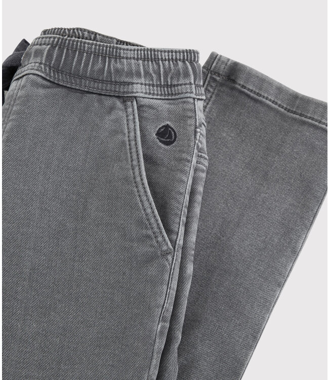 Petit Bateau PETIT BATEAU - Boys' Eco-friendly Regular Denim Trousers