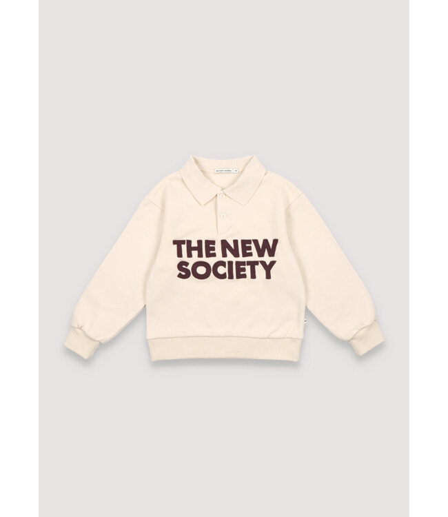NEW SOCIETY NEW SOCIETY - Dario Polo Sweater Sand