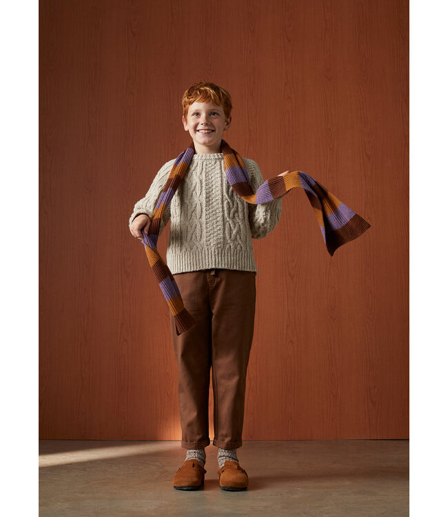 NEW SOCIETY NEW SOCIETY - Manuela Boy Pant Acorn