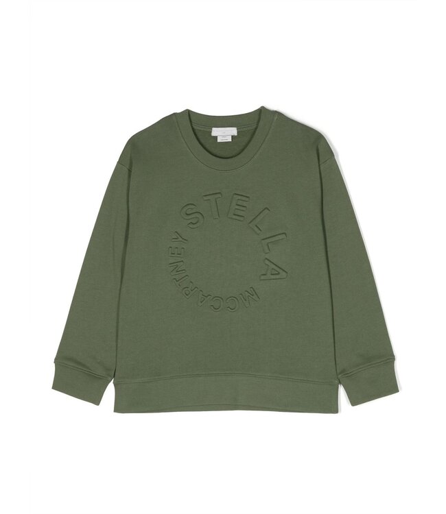 Stella McCartney STELLA MCCARTNEY - Logo-embroidered Cotton Sweatshirt
