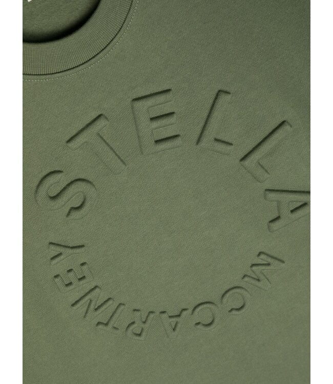 Stella McCartney STELLA MCCARTNEY - Logo-embroidered Cotton Sweatshirt