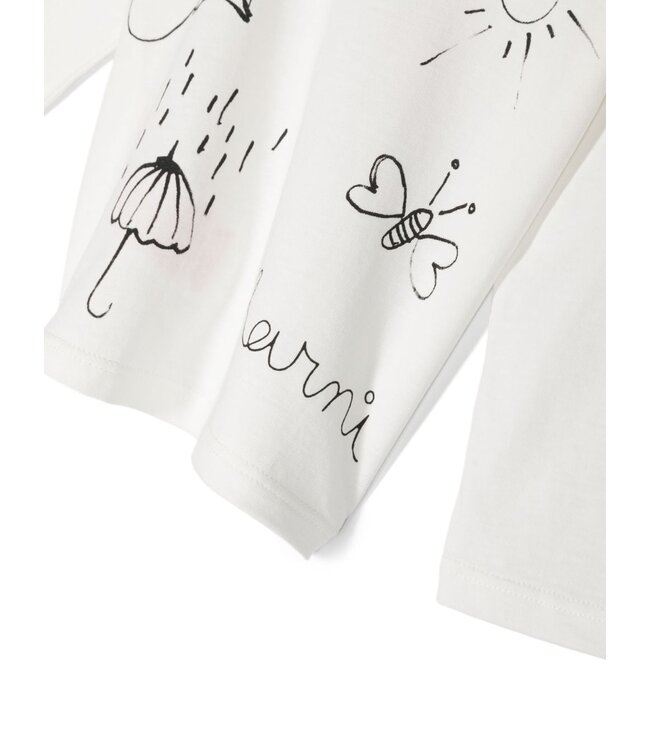 Marni Marni - logo-print long-sleeve T-shirt