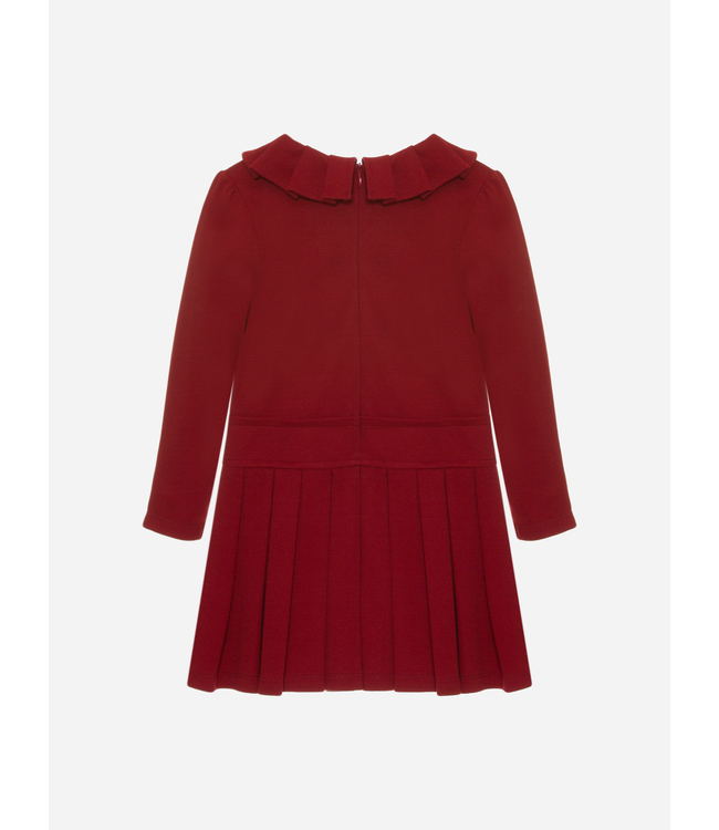 Patachou PATACHOU - Red interlock dress