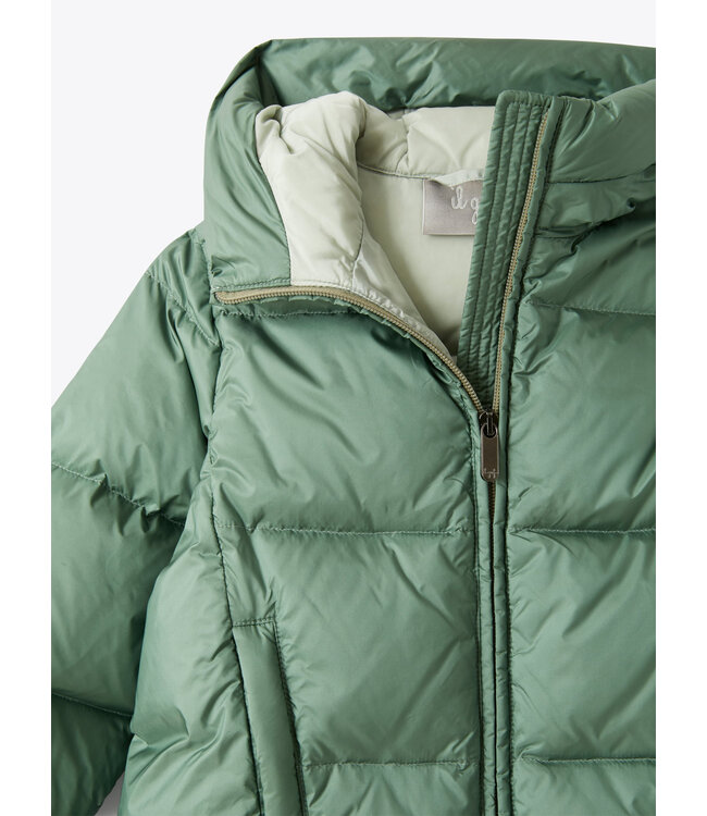 Il Gufo IL GUFO - Short Hooded Down Jacket In Two Different Colours