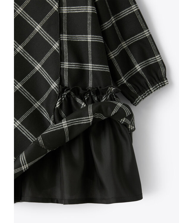 Il Gufo IL GUFO - Dress In Checked Technowool