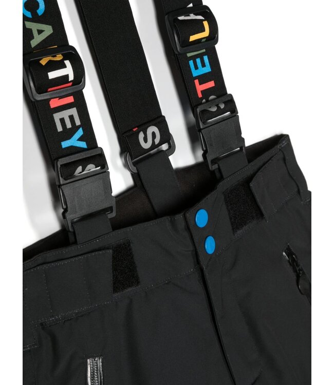 Stella McCartney STELLA MCCARTNEY - Colour-block Logo-tape Dungarees