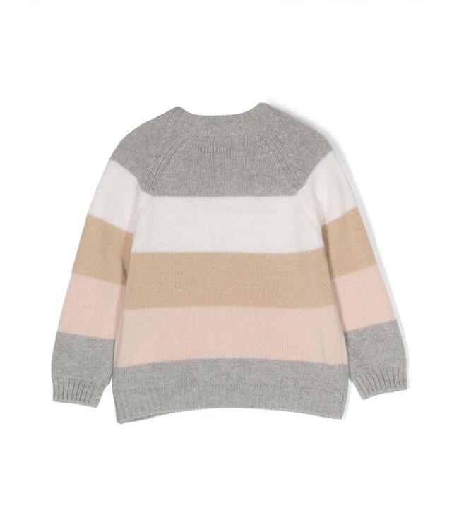Il Gufo IL GUFO - Stripe-pattern Virgin Wool Jumper