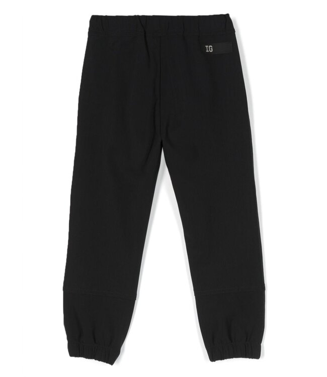 Il Gufo IL GUFO - Logo-print Elasticated-waistband Trousers