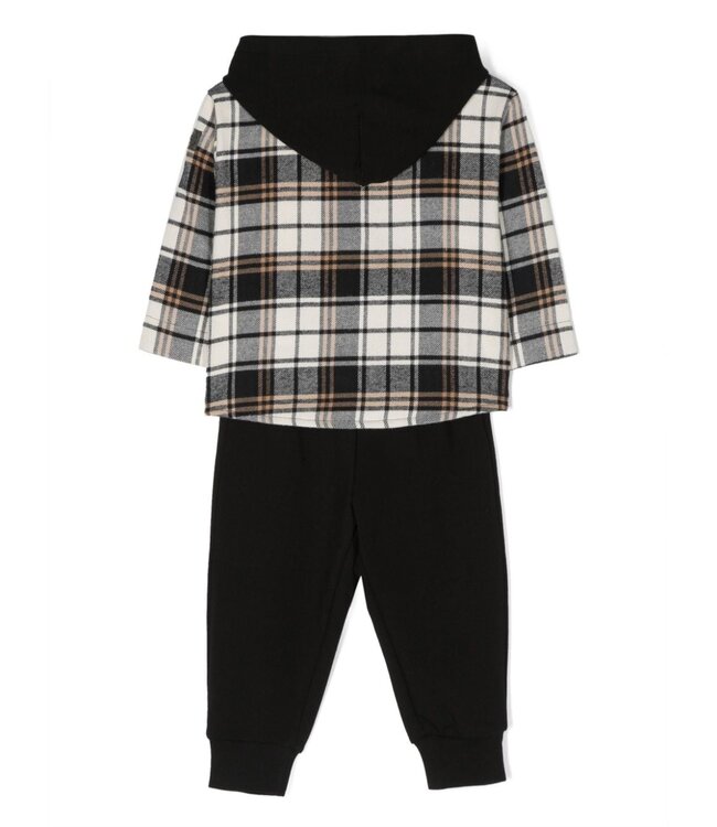Il Gufo IL GUFO - Plaid-check Flannel Trouser Set