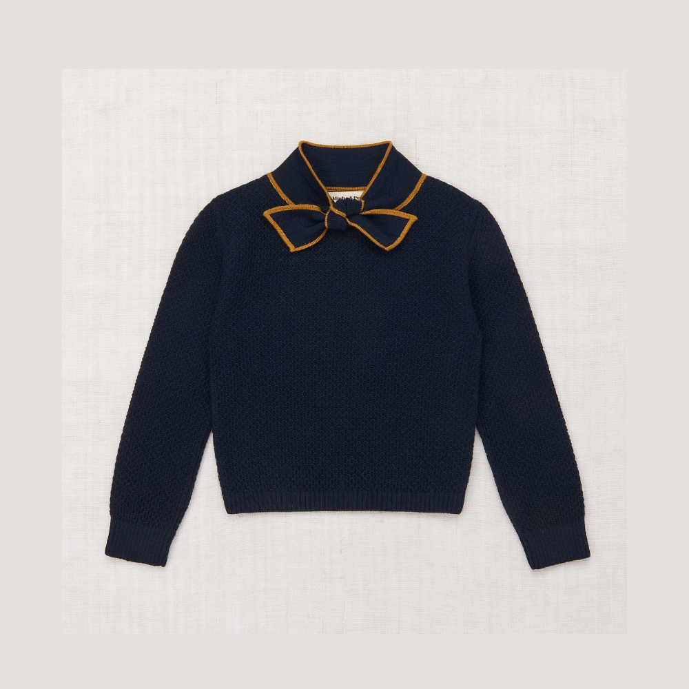 MISHA&PUFF - Bow Scout Sweater - igloobaby