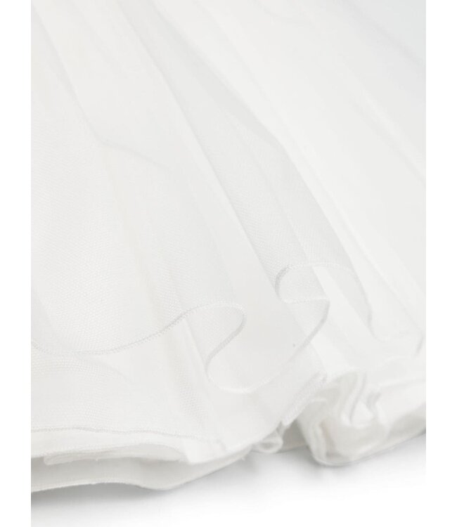 Il Gufo IL GUFO - Cap-sleeved Tulle Flared Dress