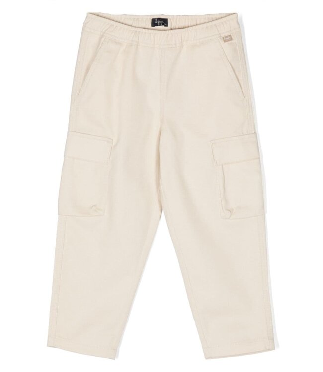 Il Gufo IL GUFO - Cargo-pockets Wide-leg Cotton Trousers