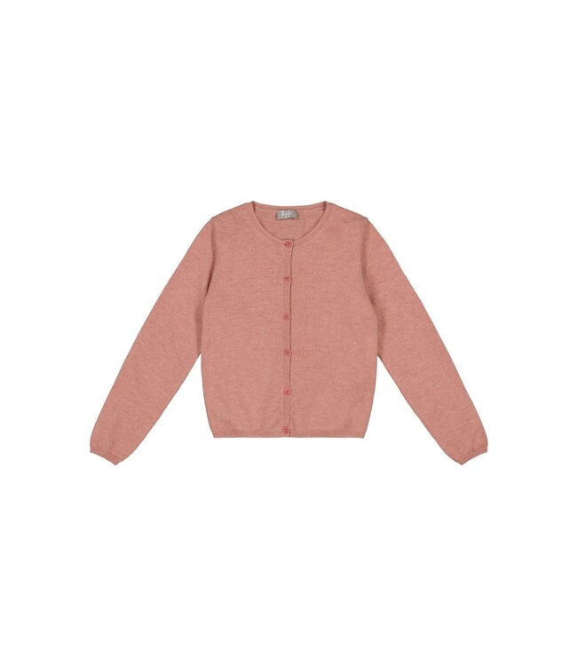 Il Gufo IL GUFO - Pink merino wool cardigan