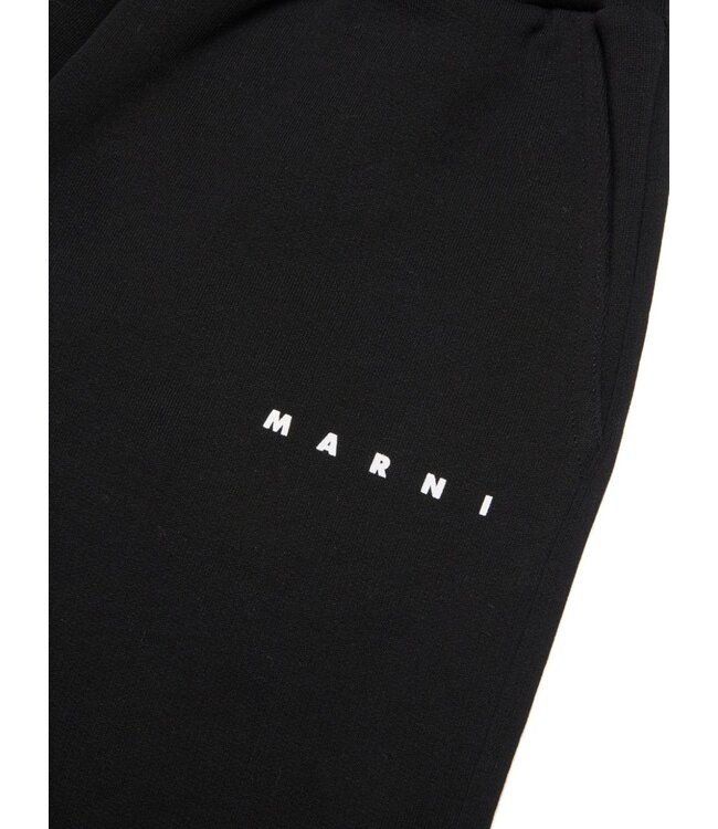 Marni Marni - Logo-print Cotton Shorts