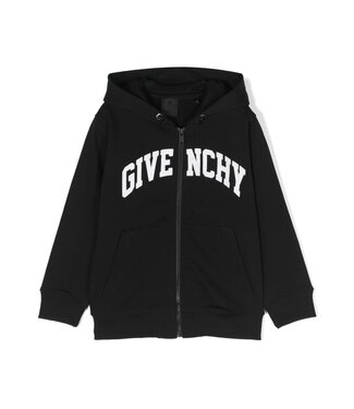 Givenchy Givenchy - Logo-print Zip-up Hoodie