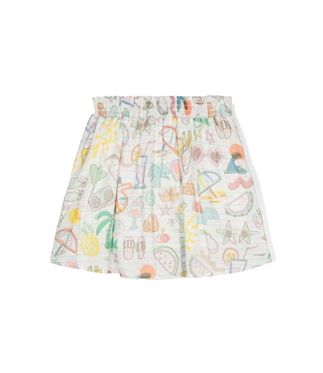 Stella McCartney STELLA MCCARTNEY - Illustration-style Print Skirt