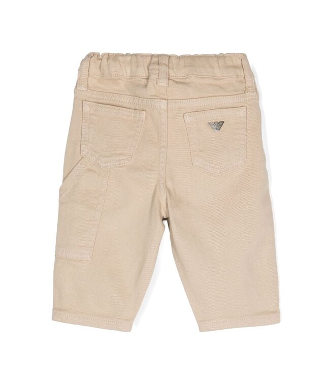 Emporio Armani EMPORIO ARMANI - mid-rise straight-leg trousers