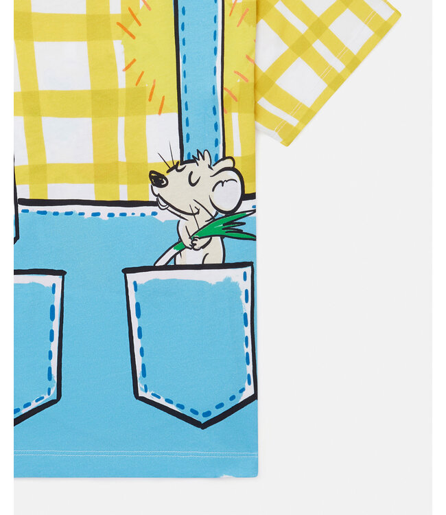 Stella McCartney STELLA MCCARTNEY - Farmyard Print Short-Sleeve T-Shirt