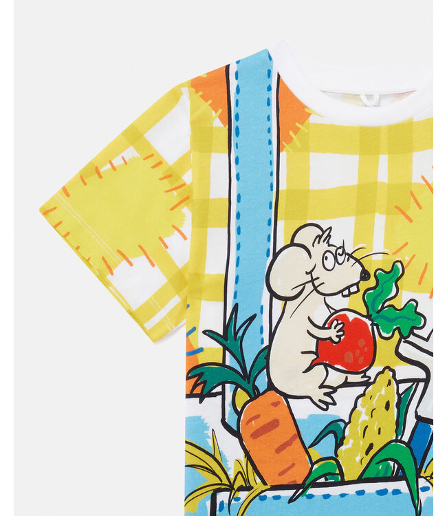Stella McCartney STELLA MCCARTNEY - Farmyard Print Short-Sleeve T-Shirt