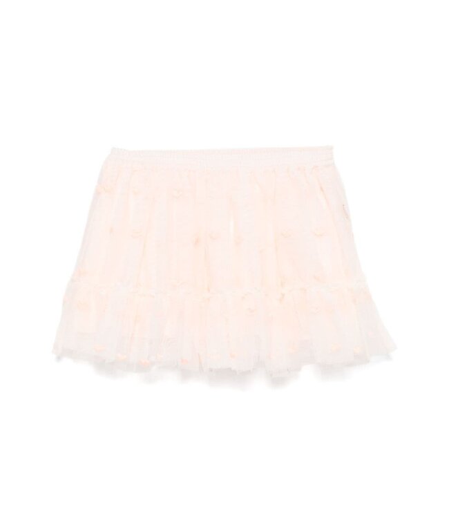 Stella McCartney STELLA MCCARTNEY - heart-embroidered skirt