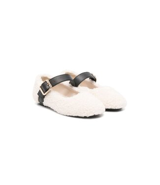 Stella McCartney STELLA MCCARTNEY - faux-shearling ballet flats