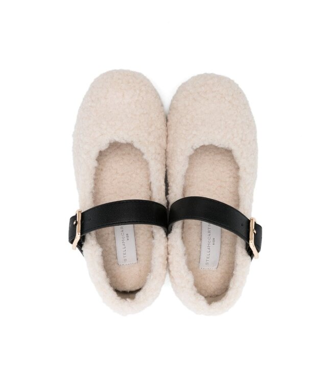 Stella McCartney STELLA MCCARTNEY - faux-shearling ballet flats