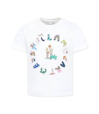 Stella McCartney STELLA MCCARTNEY - logo-print T-shirt