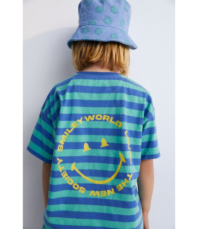 NEW SOCIETY THE NEW SOCIETY - Smiley T-shirt