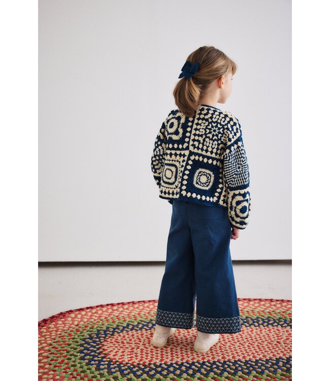 Misha&Puff MISHA&PUFF - Crochet Afghan Cardigan