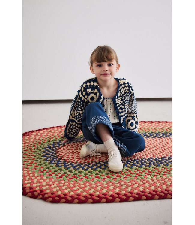 Misha&Puff MISHA&PUFF - Crochet Afghan Cardigan