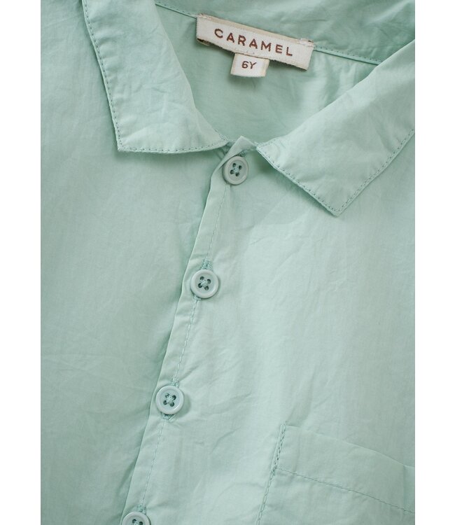 Caramel CARAMEL - BULLSHARK COTTON SHIRT - MINTBULLSHARKCOTTON SHIRT - MINT